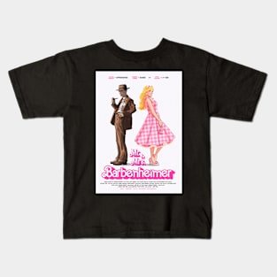 Mr. & Mrs. Barbenheimer (movie poster) Kids T-Shirt